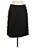 Larry Levine Solid Black Formal Skirt Size 6 - photo 1