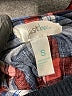 Just Be... 100% Polyester Plaid Red Long Sleeve Blouse Size S - photo 7