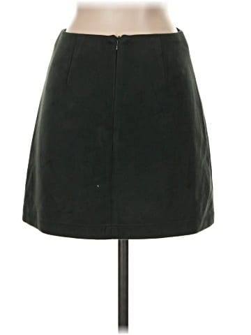 French Connection Faux Leather Skirt (view 2)