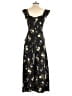 Entro Floral Black Jumpsuit Size S - photo 2