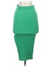 Lulus Solid Green Formal Skirt Size S - photo 1