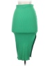 Lulus Solid Green Formal Skirt Size S - photo 2