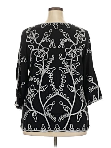 DressBarn 3/4 Sleeve Blouse (view 2)