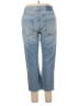 AMO 100% Cotton Animal Print Blue Jeans Size 30 waist - photo 2
