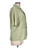 DAZY 100% Polyester Green 3/4 Sleeve Blouse Size L - photo 4