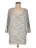 Laila Jayde Gray 3/4 Sleeve Top Size M - photo 1