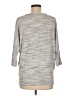 Laila Jayde Gray 3/4 Sleeve Top Size M - photo 2
