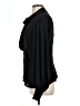 Unique Vintage 100% Polyester Black Long Sleeve Blouse Size 10 - 12 - photo 5