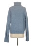H&M Solid Blue Turtleneck Sweater Size S - photo 2