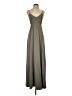 Theory 100% Polyester Solid Gray Casual Dress Size 0 - photo 1