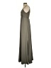 Theory 100% Polyester Solid Gray Casual Dress Size 0 - photo 5