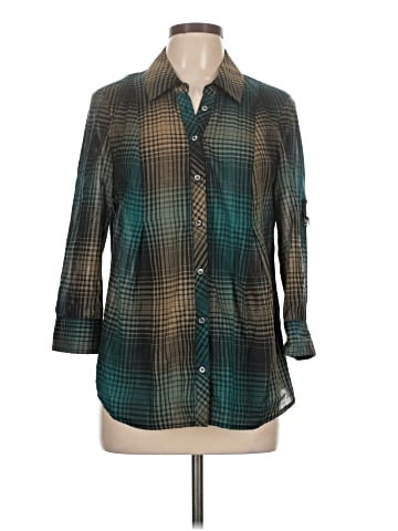 Joie 3/4 Sleeve Button-Down Shirt (view 1)