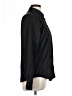 Siliteelon Solid Black Long Sleeve Button-Down Shirt Size L - photo 4