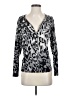 Escada Animal Print Silver Cardigan Size S - photo 1