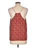 Joie 100% Polyester Red Sleeveless Blouse Size L - photo 2