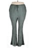 HAUTE FOX Green Casual Pants Size 3X - photo 1