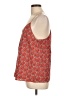 Joie 100% Polyester Red Sleeveless Blouse Size L - photo 5