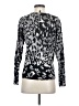 Escada Animal Print Silver Cardigan Size S - photo 2