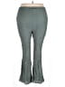 HAUTE FOX Green Casual Pants Size 3X - photo 2