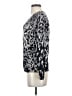 Escada Animal Print Silver Cardigan Size S - photo 5