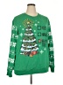 Hybrid Tees Green Pullover Sweater Size XXL - photo 1