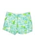 Lilly Pulitzer 100% Cotton Floral Green Shorts Size 00 - photo 1