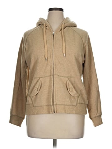SJB Active by St. John's Bay Zip Up Hoodie (view 1)