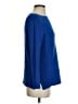 Lauren by Ralph Lauren 100% Cotton Blue Pullover Sweater Size S - photo 4