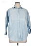 Shibuya Blue 3/4 Sleeve Button-Down Shirt Size 3X (estimated) - photo 1