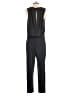 Halston Heritage Solid Black Jumpsuit Size S - photo 2