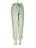 Zara Solid Green Casual Pants Size XS - photo 1