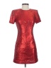 NBD 100% Polyester Metallic Red Cocktail Dress Size XS - photo 1