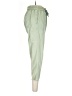 Zara Solid Green Casual Pants Size XS - photo 4