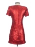 NBD 100% Polyester Metallic Red Cocktail Dress Size XS - photo 2