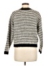 American Eagle Outfitters Stripes Gray Pullover Sweater Size S - photo 2