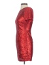 NBD 100% Polyester Metallic Red Cocktail Dress Size XS - photo 5