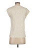Unbranded Ivory Short Sleeve Blouse Size S - photo 2