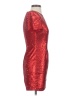 NBD 100% Polyester Metallic Red Cocktail Dress Size XS - photo 4
