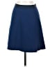 Uniqlo Solid Blue Casual Skirt Size XS - photo 1