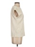 Unbranded Ivory Short Sleeve Blouse Size S - photo 4