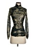 Ted Baker London Metallic Gold Long Sleeve Blouse Size 4 (1) - photo 1