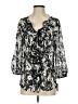 AK Anne Klein 100% Polyester Silver Cardigan Size S - photo 1