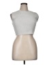 Babaton Silver Sleeveless Top Size XL - photo 1