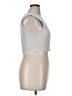 Babaton Silver Sleeveless Top Size XL - photo 4