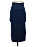Venus Solid Blue Formal Skirt Size S - photo 1