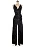 Kaileigh Polka Dots Black Jumpsuit Size M - photo 1
