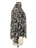 Cinq à Sept 100% Polyester Silver Long Sleeve Blouse Size S - photo 4