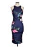 AX Paris Floral Blue Cocktail Dress Size 10 - photo 1