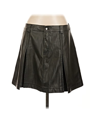 Noisy May Faux Leather Skirt (view 1)