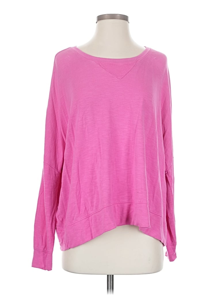 Pre-owned Honeydew Pullover Sweater In Pink